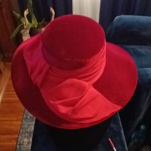 Chic Scarlet Women's Hat